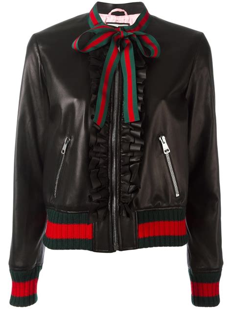 veste gucci en cuir